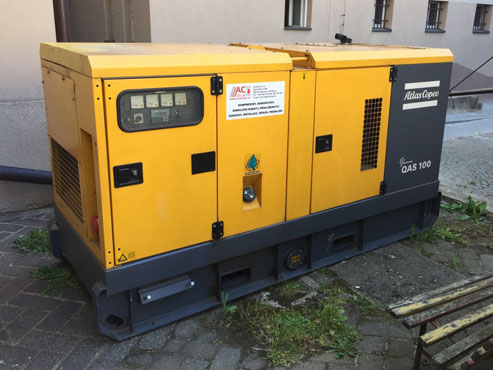 DIESELAGREGÁT Atlas Copco QAS 100